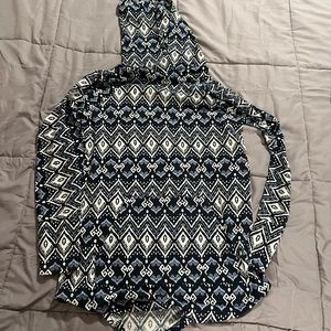 Lula Roe Amber Hoodie Small